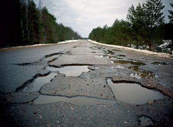 Состояние российских дорог не соответствует нормативам